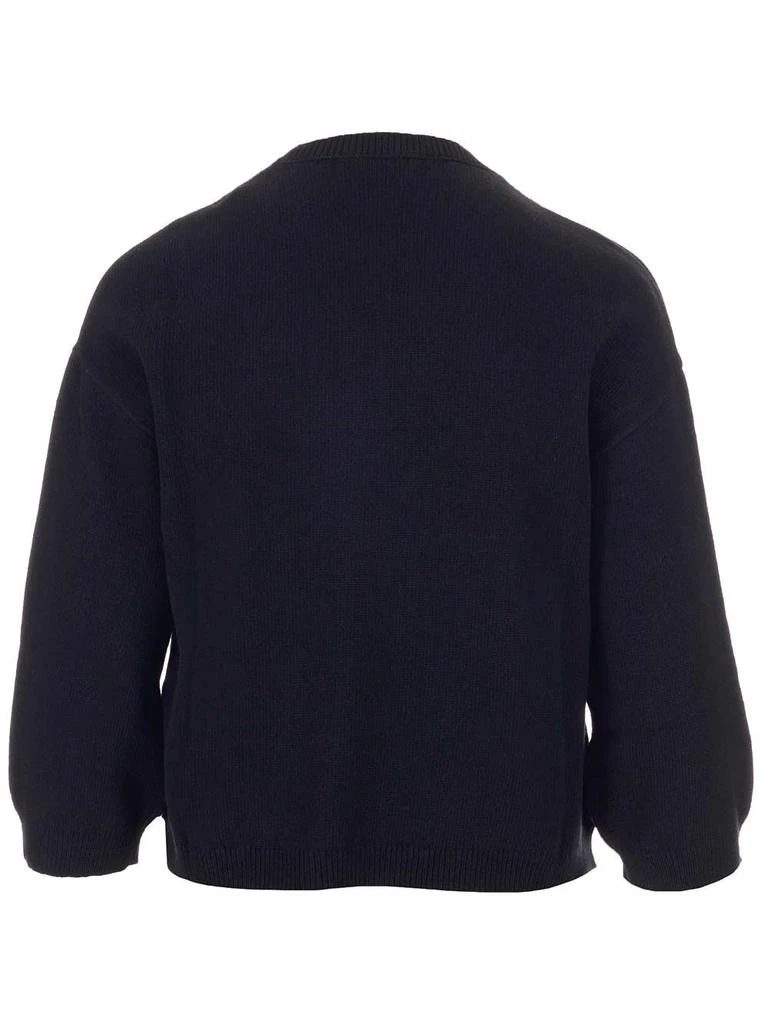 RED Valentino REDValentino Rose Embroidered Jumper 2
