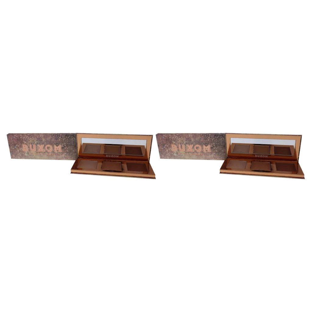 Buxom Cosmetics Divine Goddess Luminizing Highlighter Palette by Buxom for Women - 0.48 oz Highlighter - Pack of 2 1