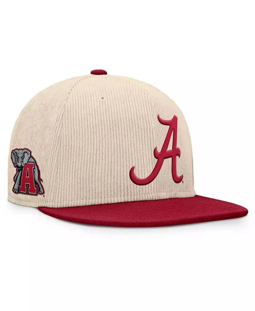 Fanatics Men's Tan Alabama Crimson Tide Catcher Snapback Hat 2