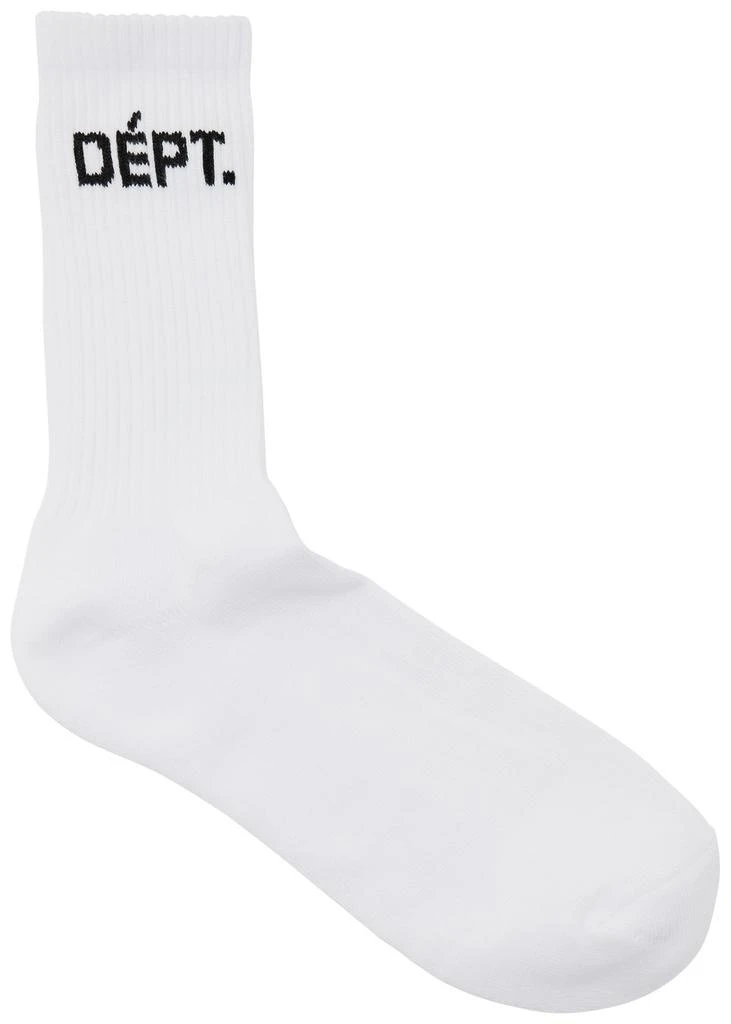 Gallery Dept Logo-intarsia cotton-blend socks