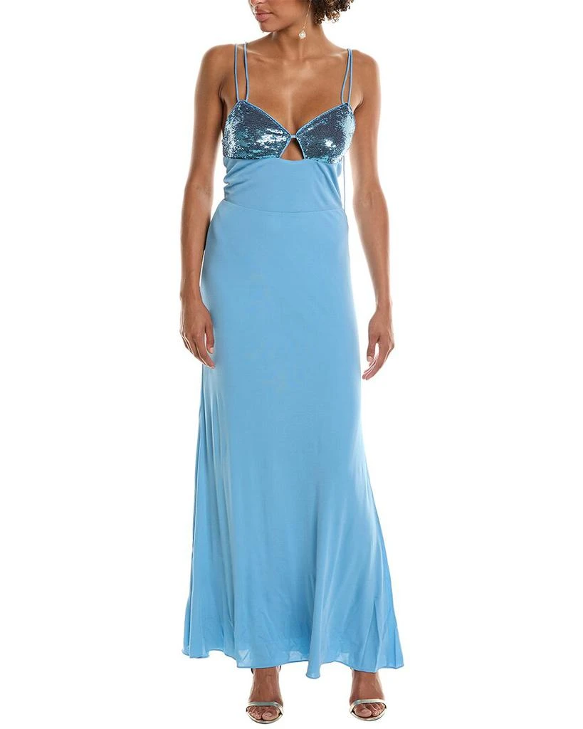 chinese dress ladies Halston Maxi Dress main image 0