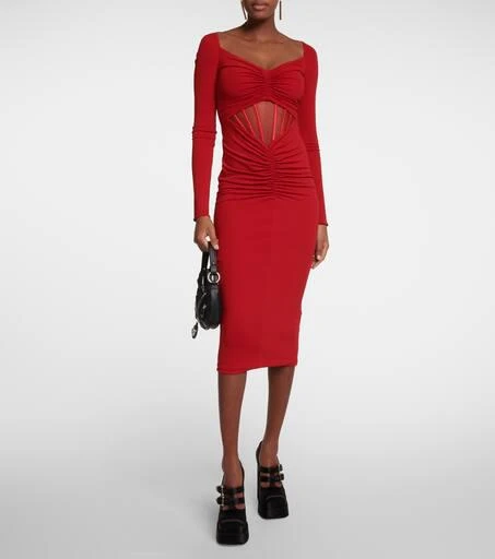 Versace Medusa Aevitas satin platform pumps 2