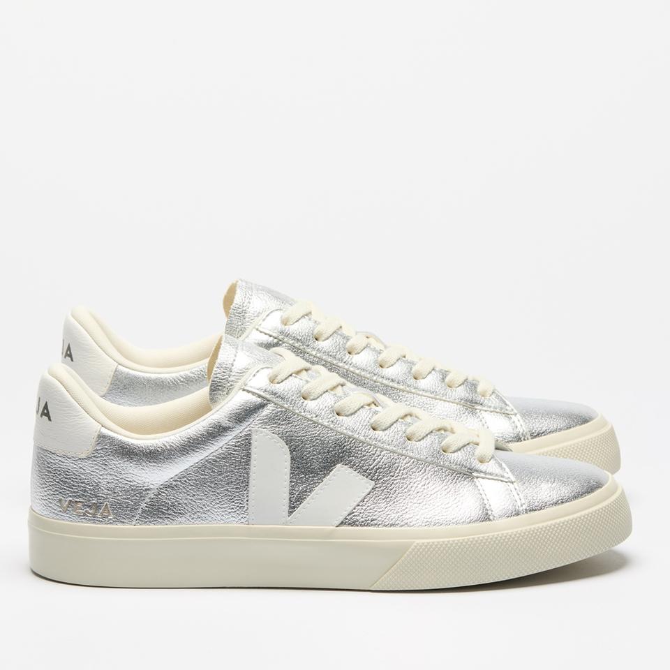 Veja VEJA WOMEN'S CAMPO CHROME-FREE LEATHER TRAINERS