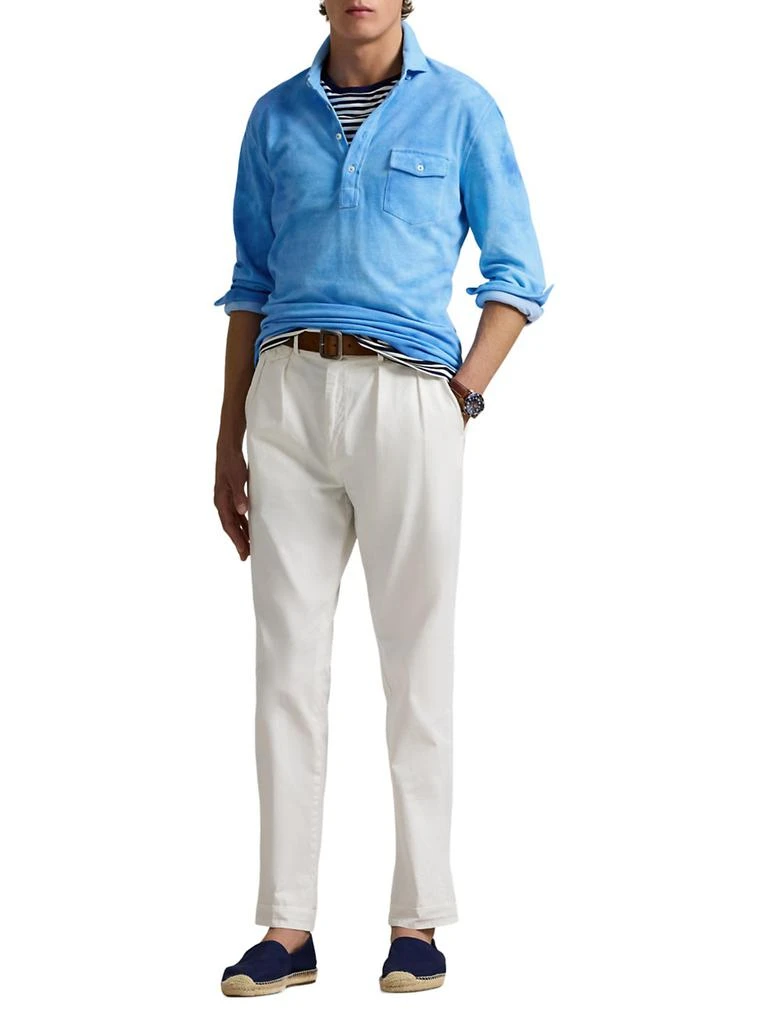 Ralph Lauren Garment-Dyed Mesh Polo Shirt 2