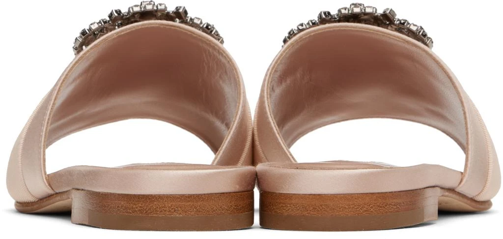 Manolo Blahnik Beige Martamod Sandals 2
