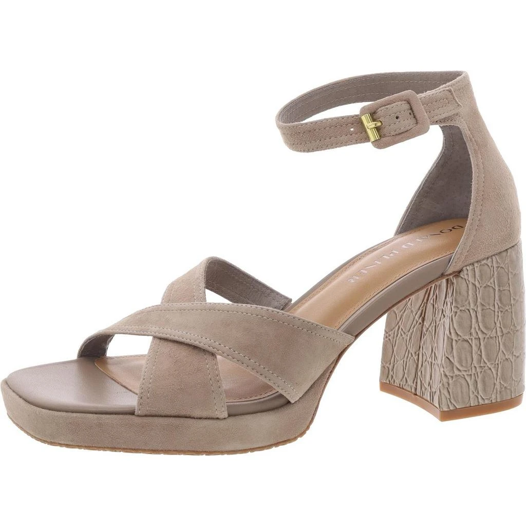 Donald J Pliner Trista Womens Slip On Strappy Ankle Strap 1