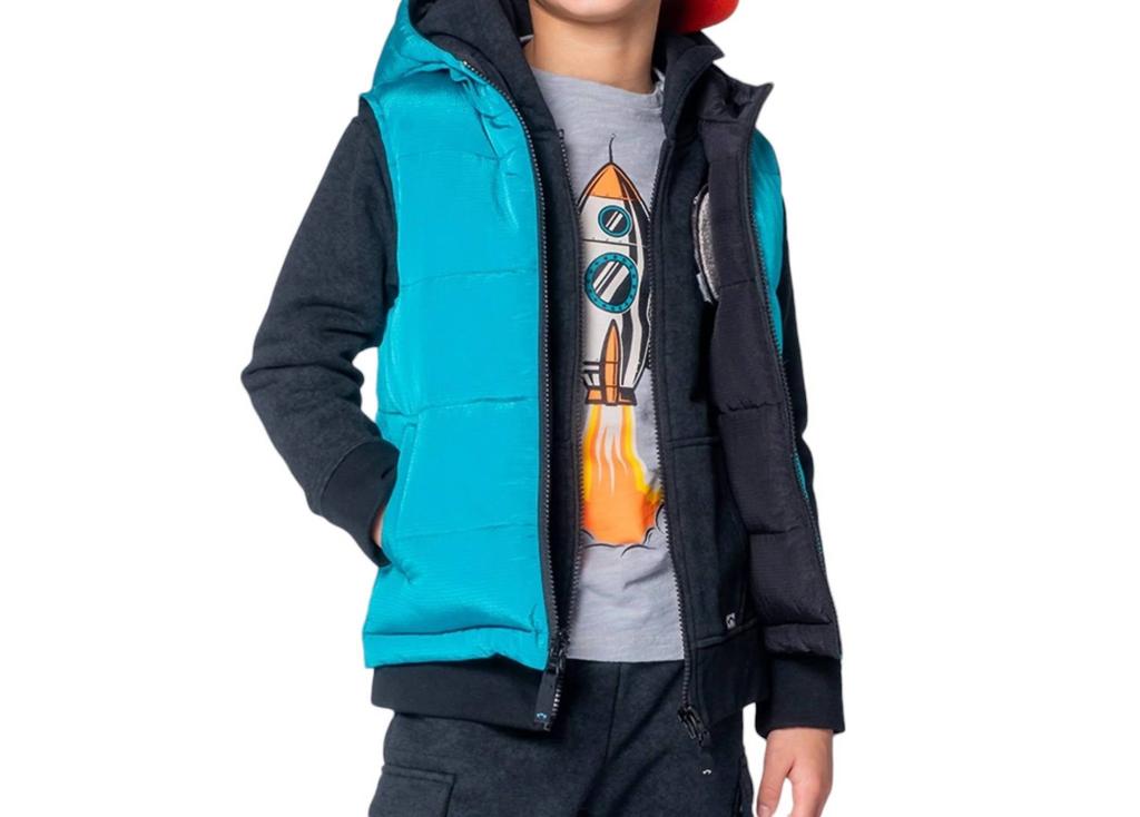 Appaman Reversible Vest In Blue Jewel