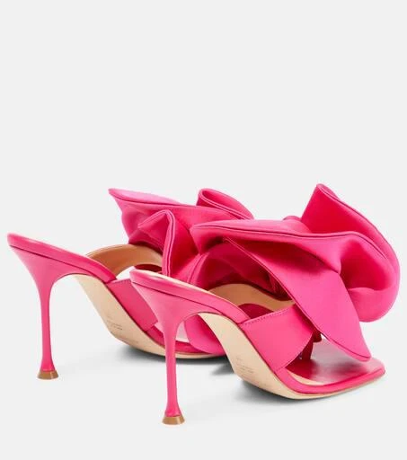 Magda Butrym Leather and satin sandals 3