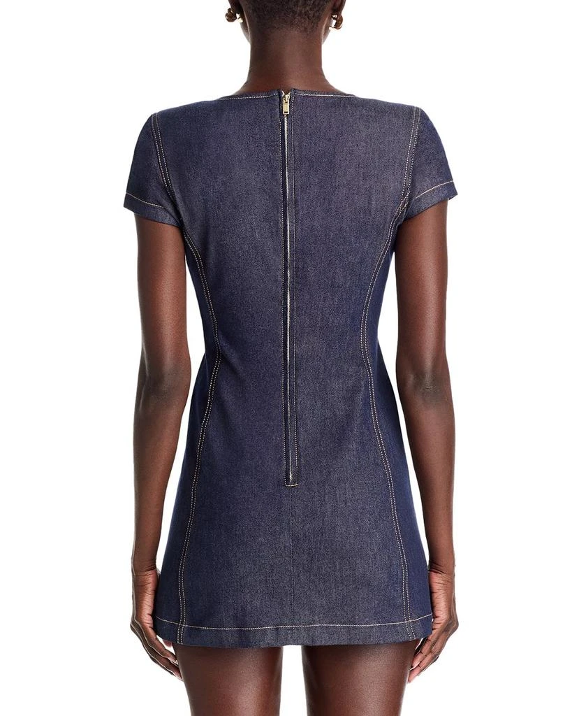 Generation Love Brunella Sheen Denim Mini Dress 4