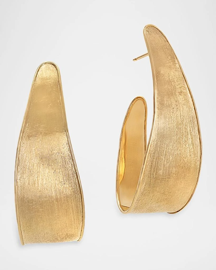 Marco Bicego Lunaria 18K Gold Hoop Earriings
