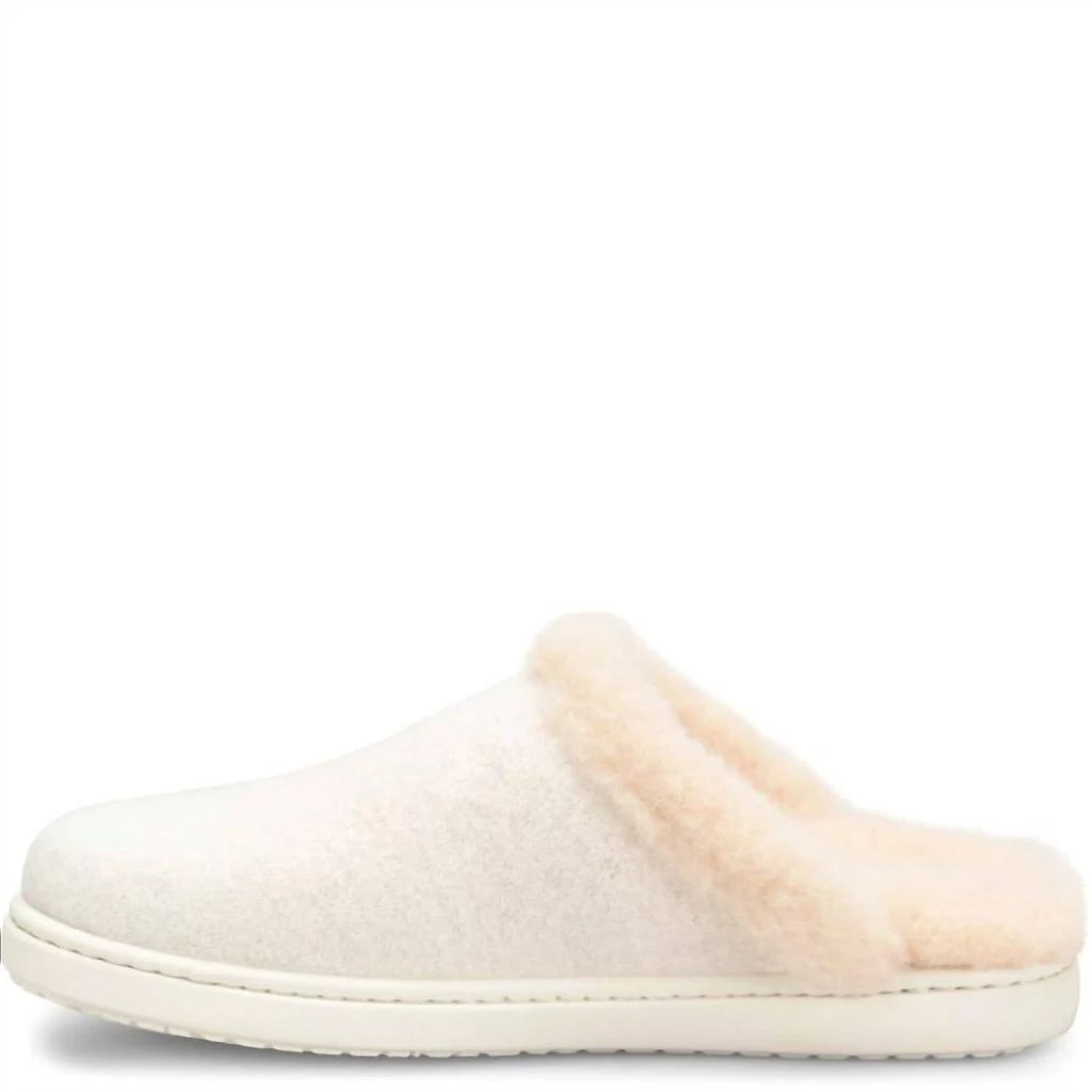 Born Women's Zoe Slip-On Shoes In White 3