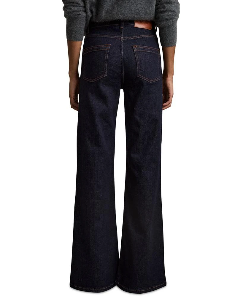REISS Bonnie Flare Jeans in Dark Blue 3