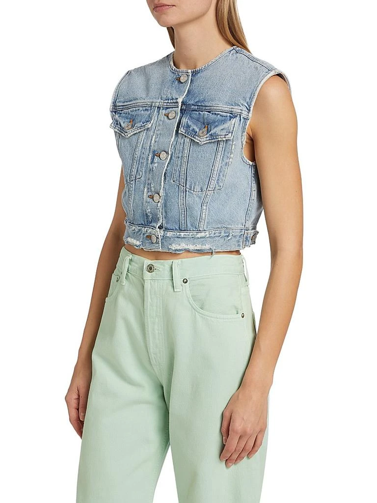AGOLDE Leo Denim Vest 4