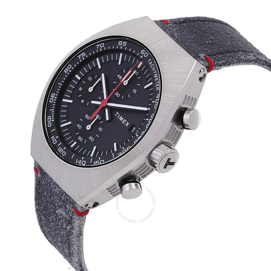 Timex Legacy Tonneau Chronograph Quartz Black Dial Men's Watch TW2W50000 2
