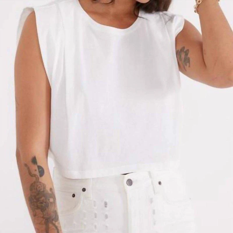 ETICA Pleated Muscle Tee 1