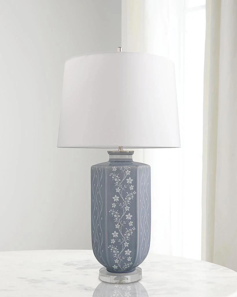 Port 68 Floral Vine Stone 31" Table Lamp