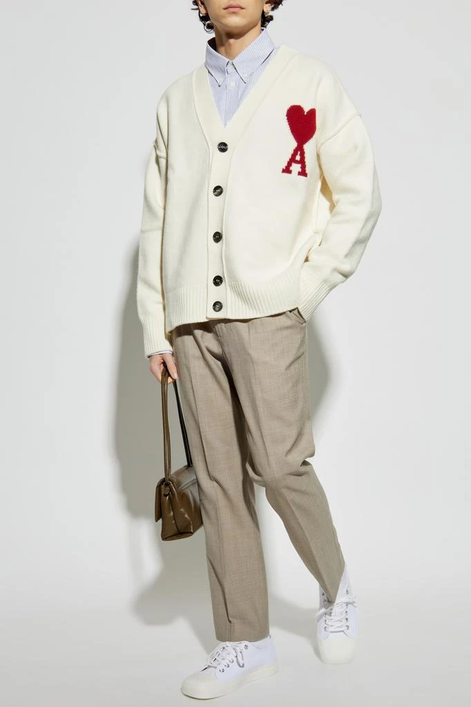 AMI Cardigan with logo 2