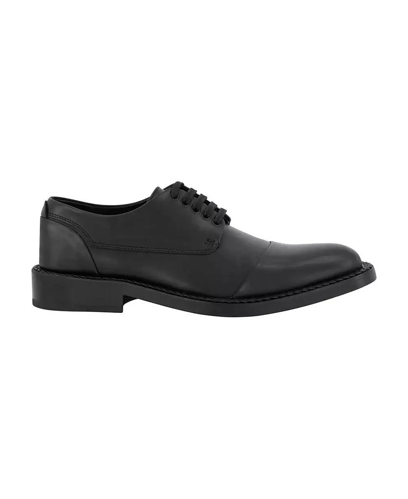 Karl Lagerfeld Paris Men's White Label Leather Cap Toe Dress Shoes 1