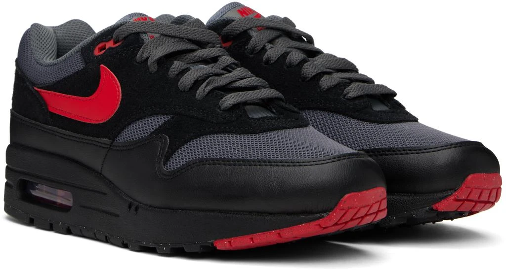 NIKE Black & Gray Air Max 1 Essential Sneakers 4
