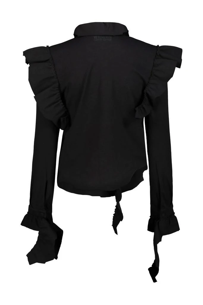 Vetements Vetements Long-Sleeved Ruffle Shirt 2