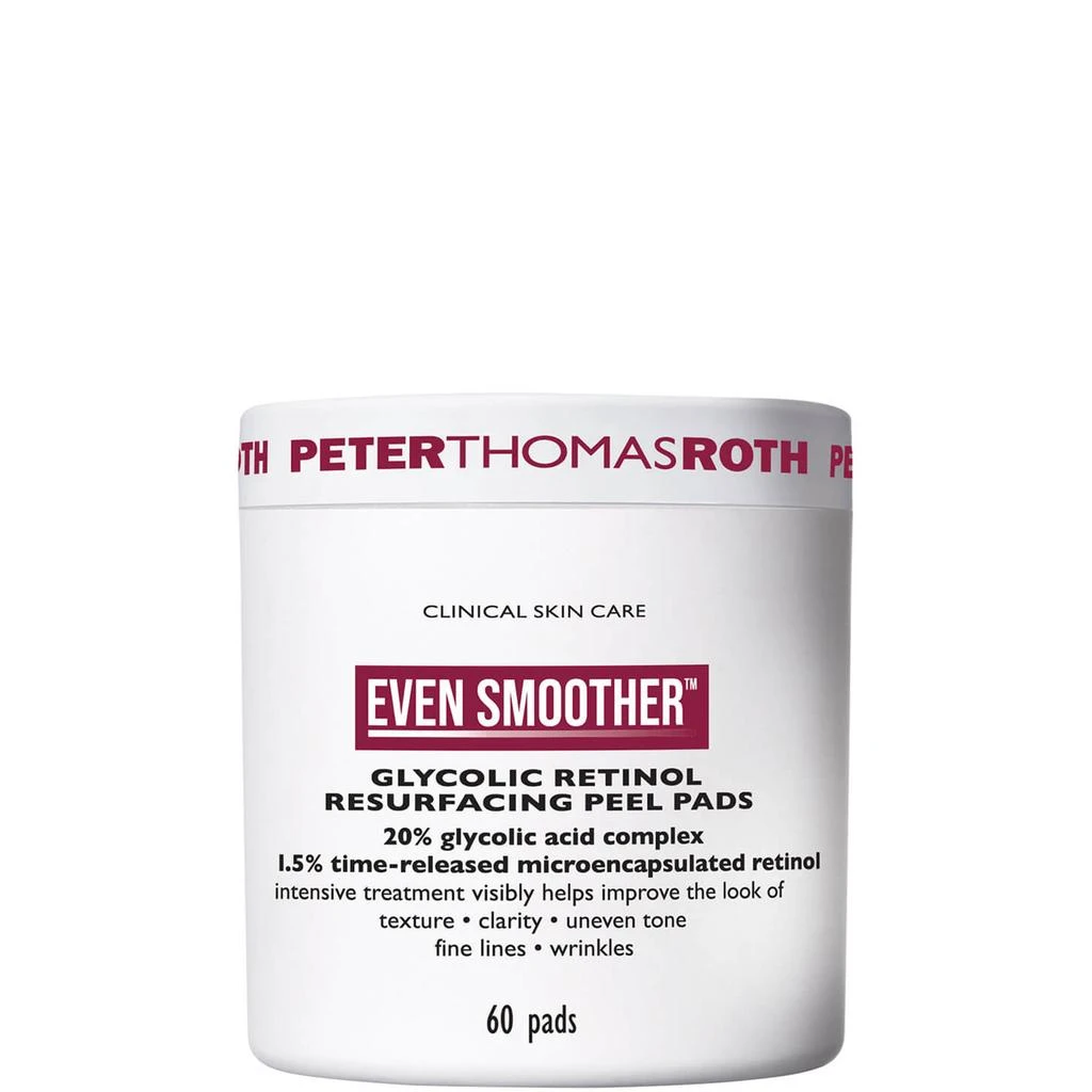 Peter Thomas Roth Peter Thomas Roth Even Smoother Glycolic Retinol Resurfacing Peel Pads 1