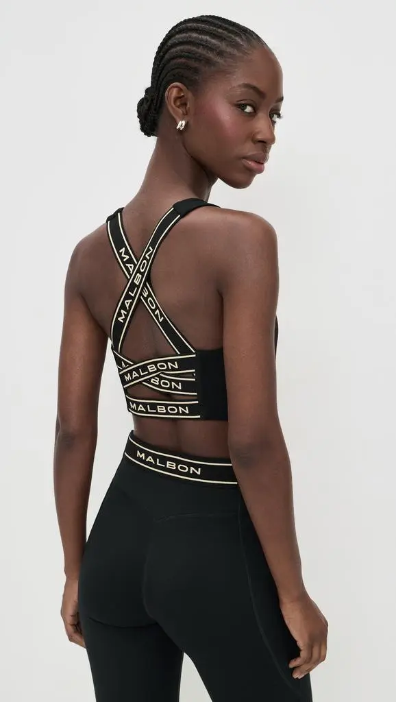 Malbon Crossback Bra Top
