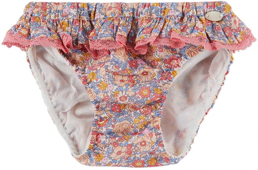 Tartine et Chocolat Baby Multicolor Floral Swim Briefs 1