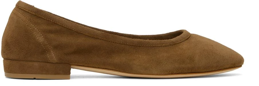 Maryam Nassir Zadeh Brown Serafina Ballerina Flats 1