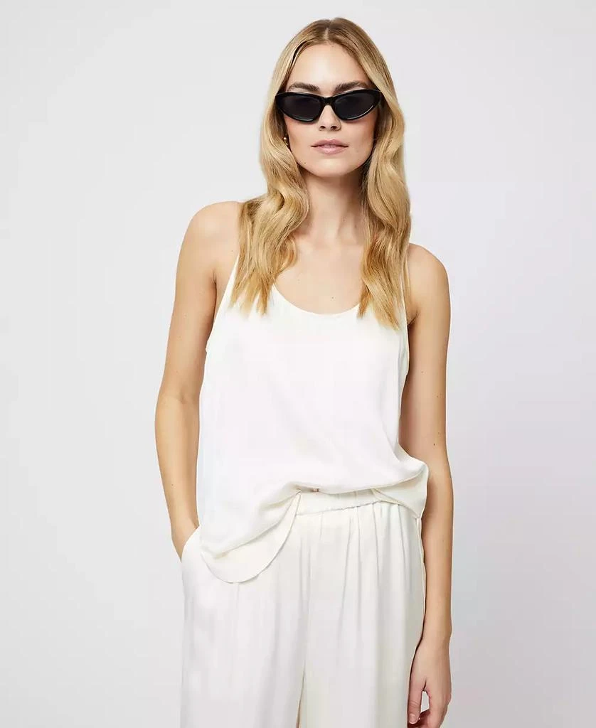 French Connection Women's Ennis Satin Tank Top 5