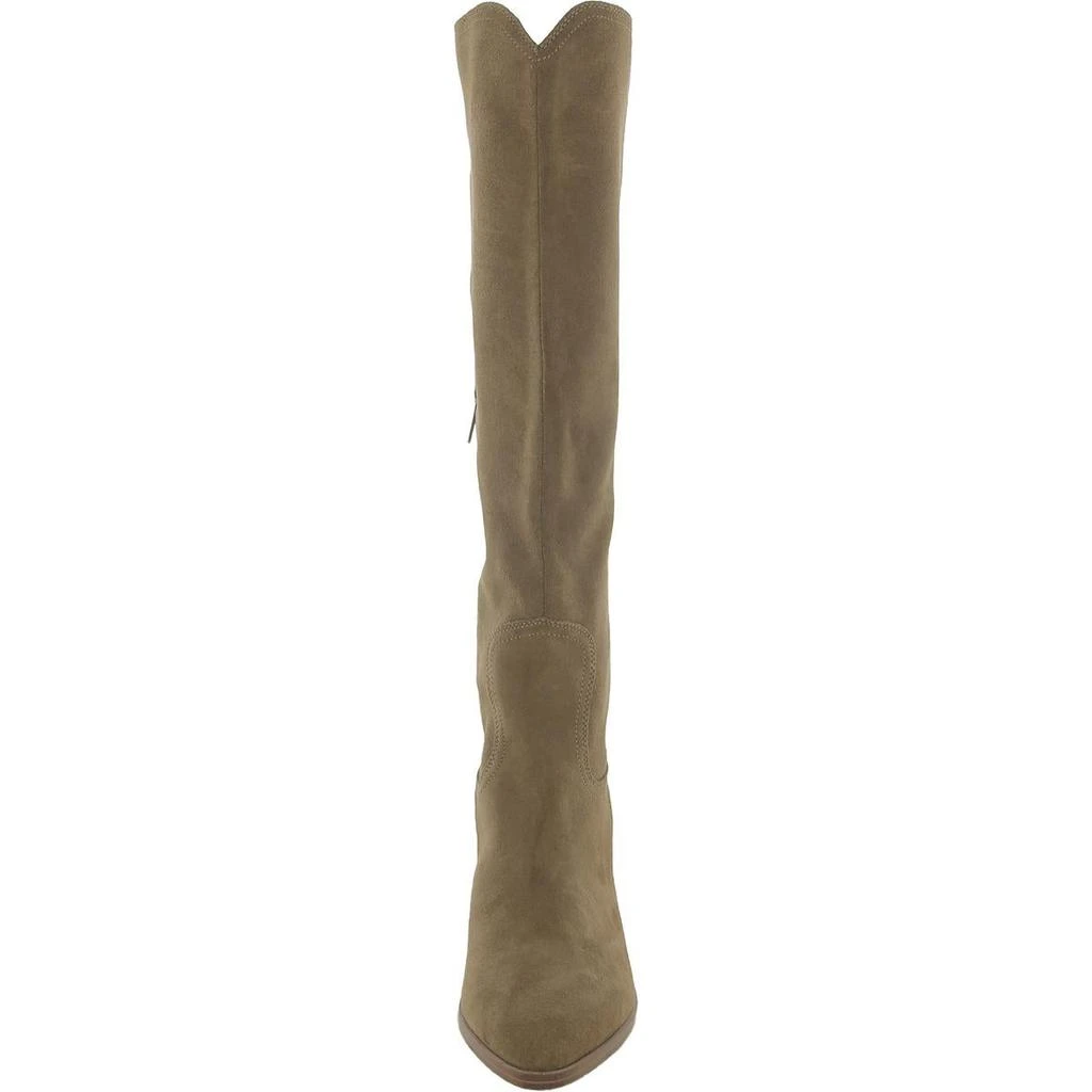 Blondo Wrangle Womens Suede Stacked Heel Knee-High Boots 3
