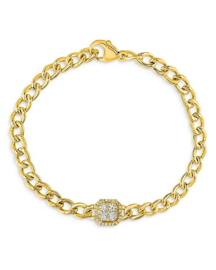 Bloomingdale
s Diamond Link Bracelet in 14K Yellow Gold, 0.40 tcw