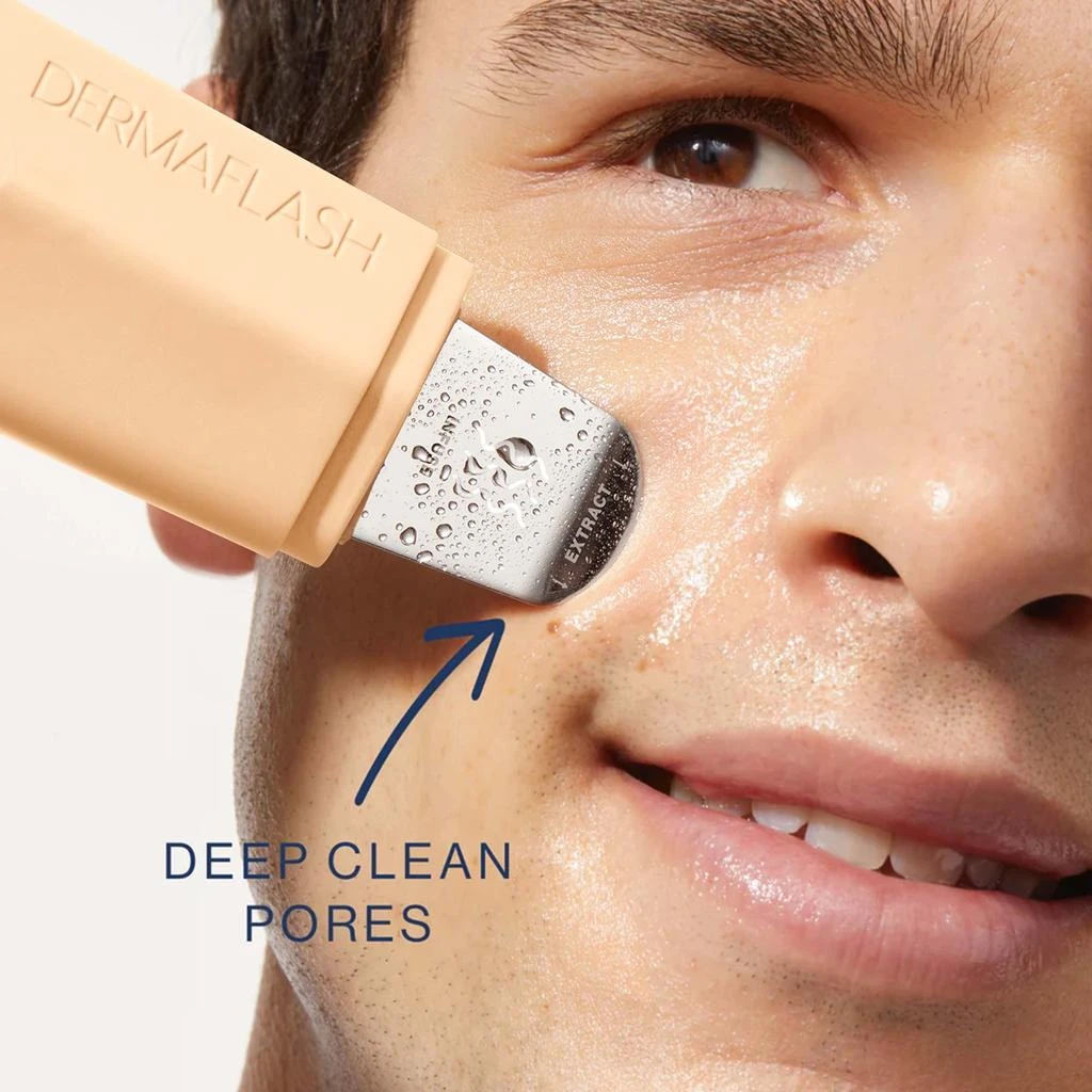 DERMAFLASH DERMAFLASH DERMAPORE+ Pore Extractor and Serum Infuser - Peach Fuzz 3