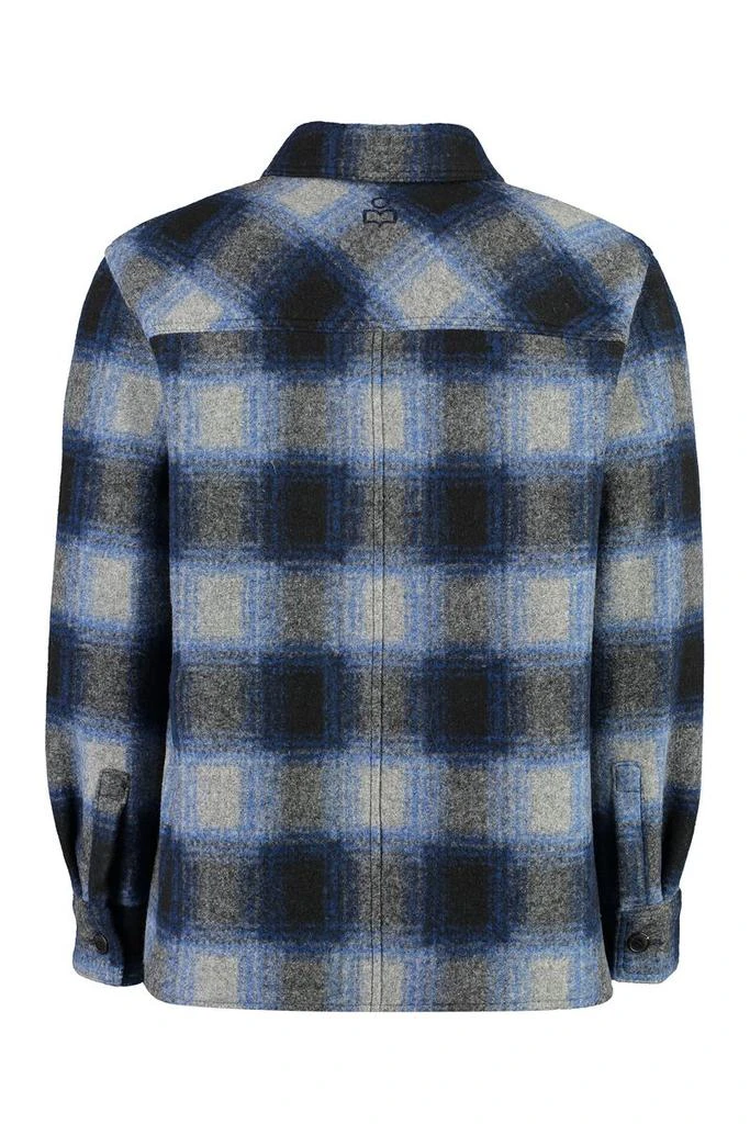 Isabel Marant Isabel Marant Kervon Checked Overshirt 2