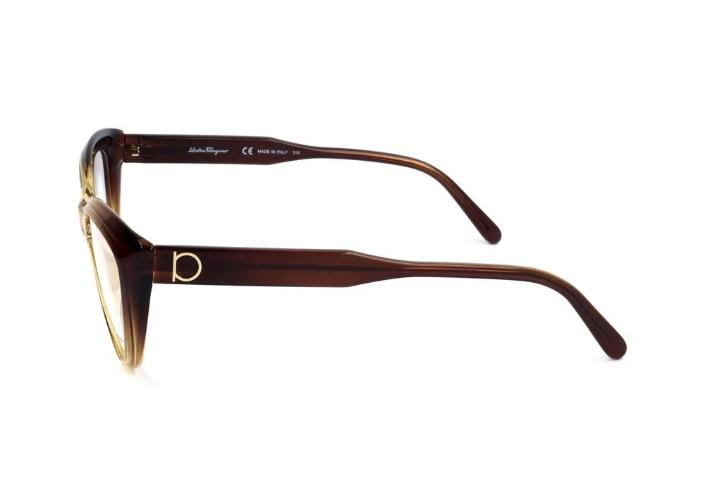 Salvatore Ferragamo Eyewear Salvatore Ferragamo Eyewear Cat-Eye Frame Glasses 3