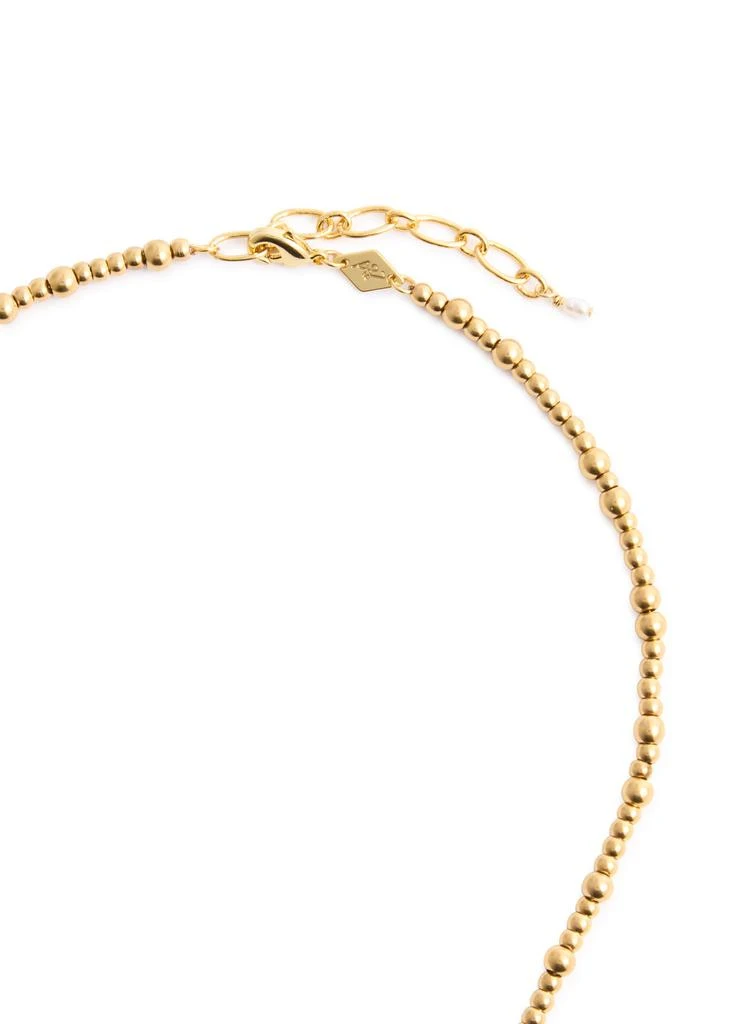 Anni Lu Goldie 18kt gold-plated beaded necklace 3