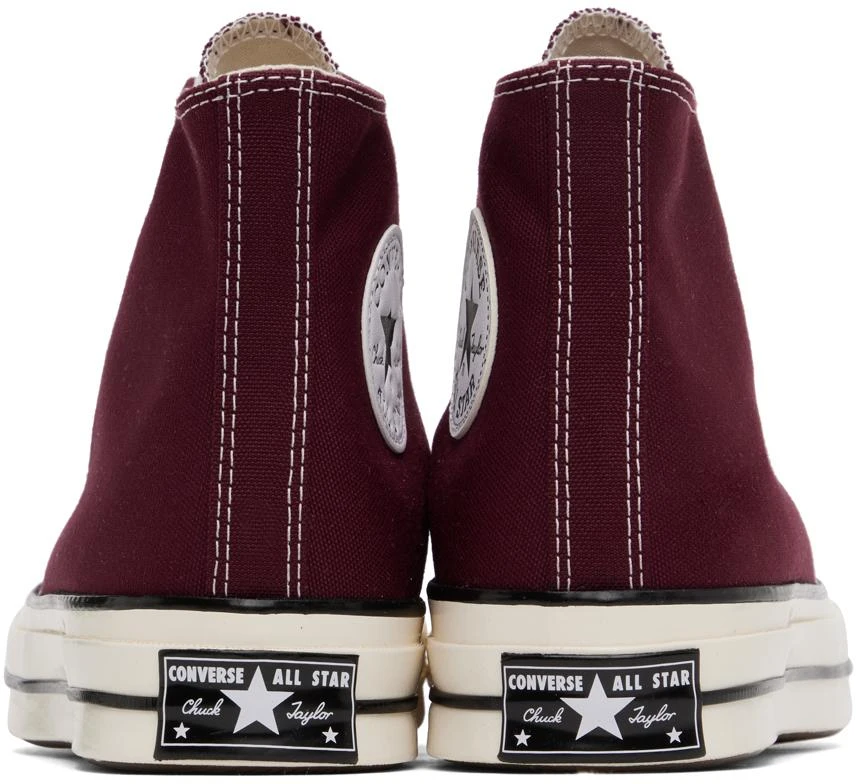 Converse Burgundy Chuck 70 Vintage Sneakers 2