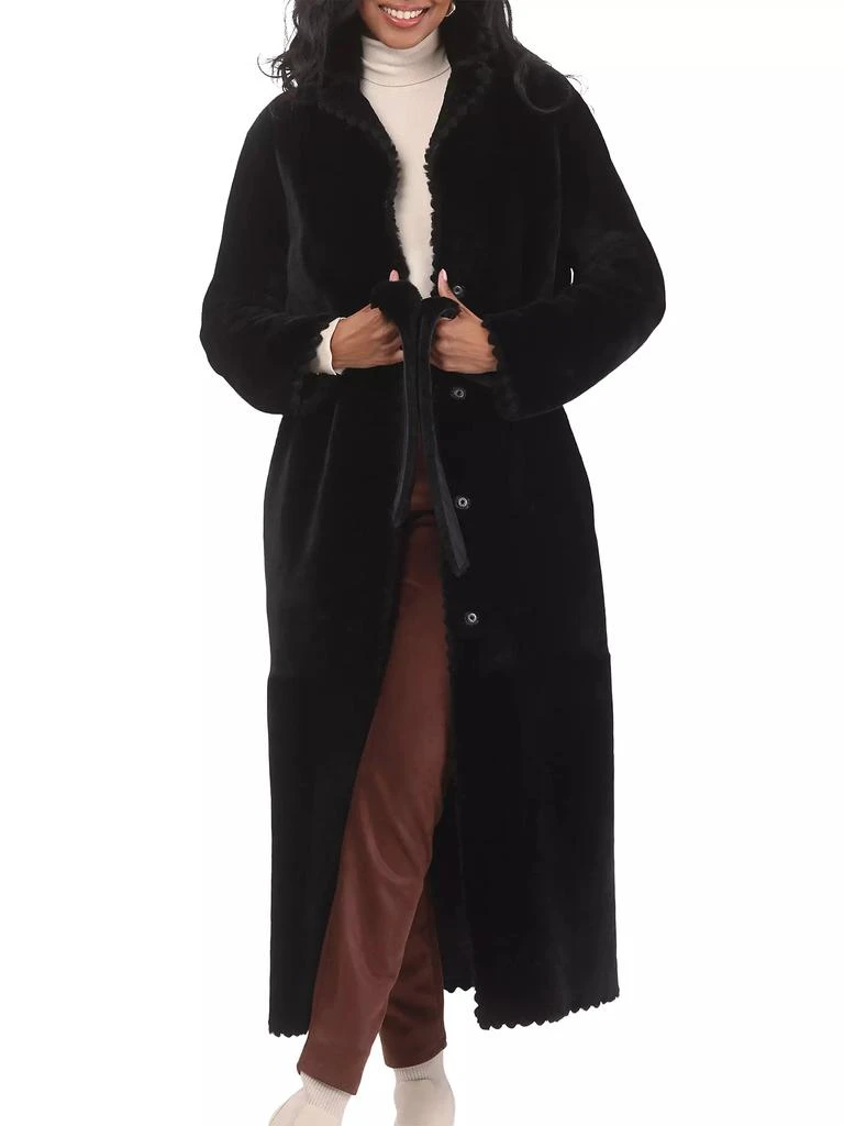 Gorski Reversible Select Shearling Lamb Coat 7