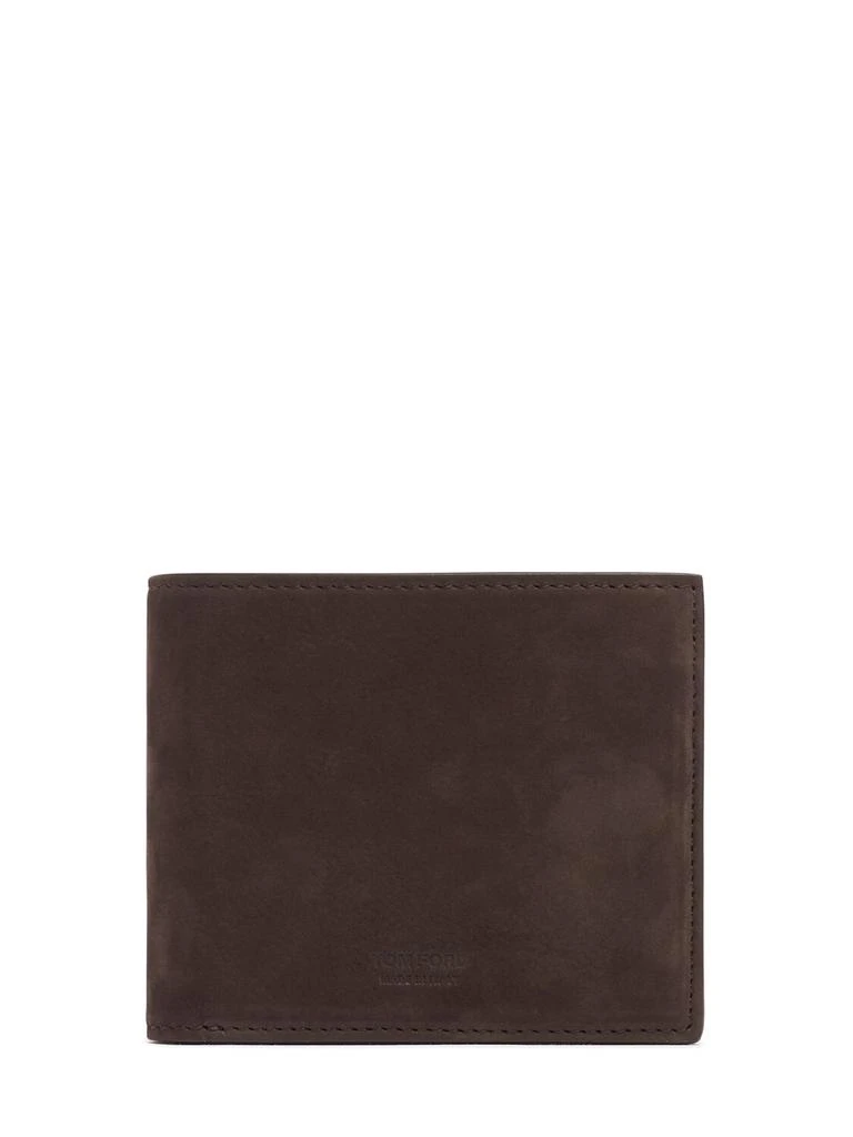 Tom Ford T-line Classic Nubuck Bifold Wallet 1