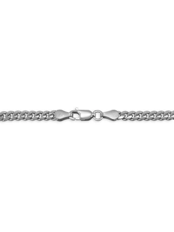 Saks Fifth Avenue Sterling Silver Curb Link Bracelet 2