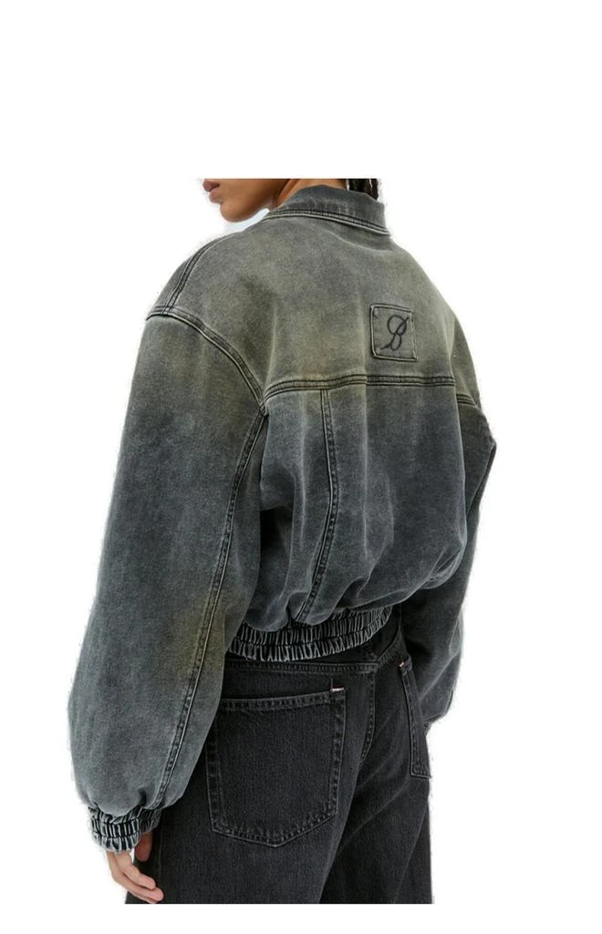 BLUMARINE Blumarine Washed Denim Zipped Jacket 2