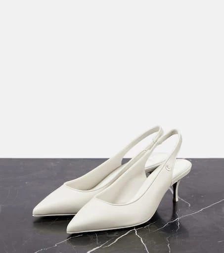 Christian Louboutin Sporty Kate Sling 55 leather slingback pumps 4