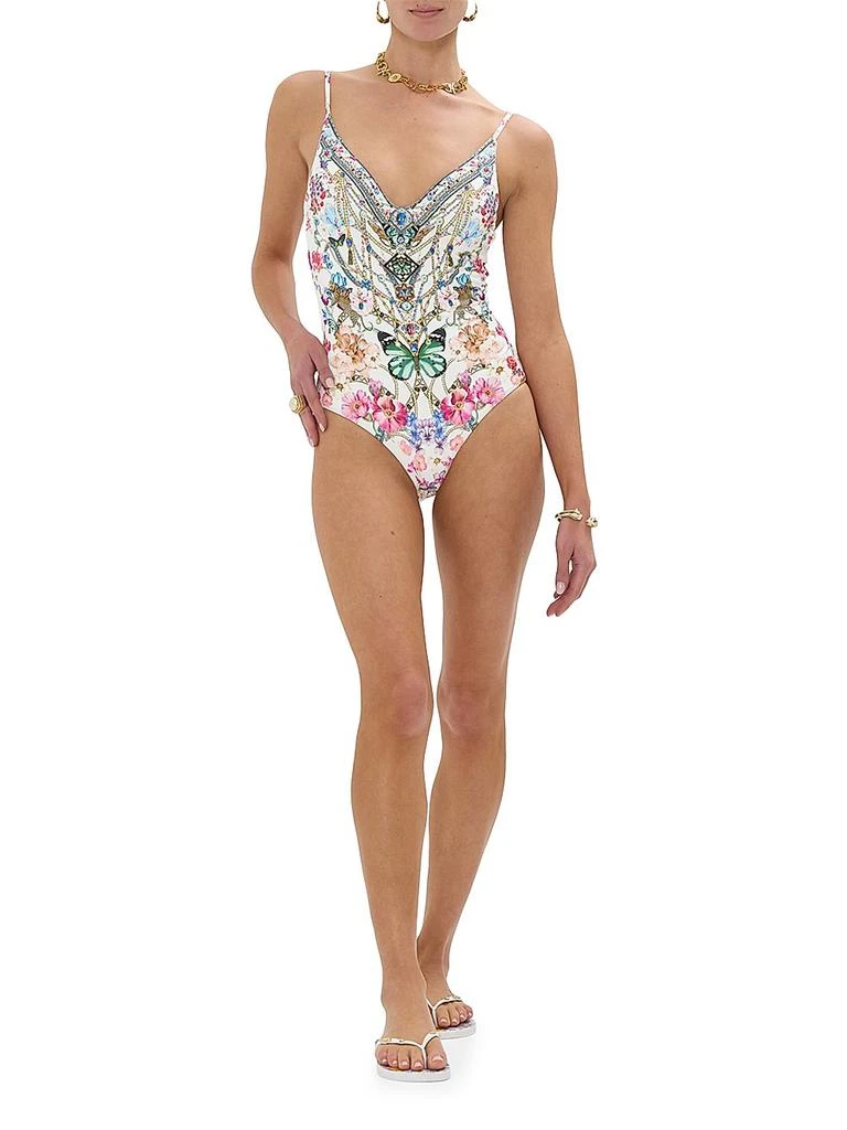 Camilla Wired V-Neck One-Piece Swimsuit 2