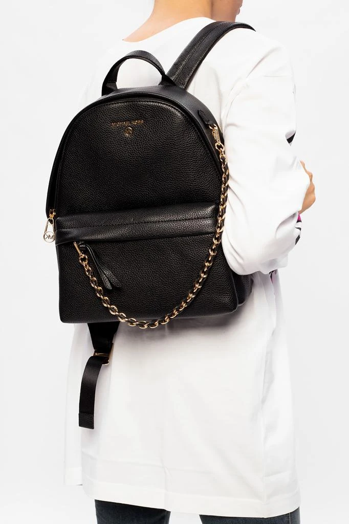 Michael Kors Leather backpack with logo 2