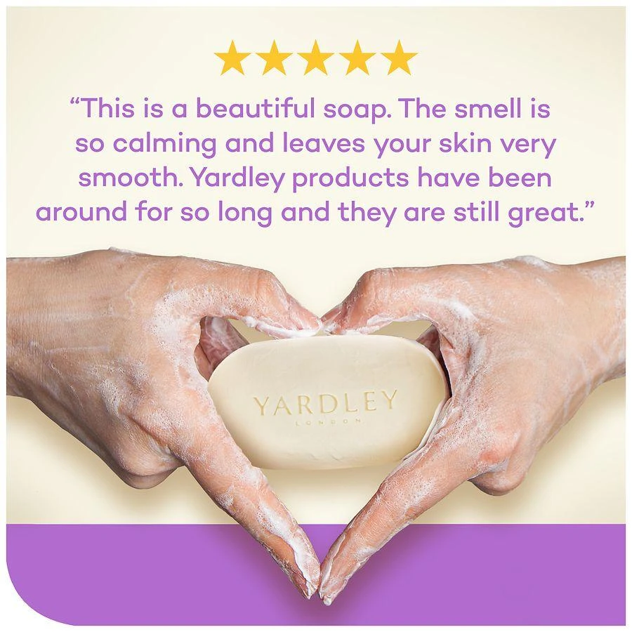 Yardley of London Nourishing Bath Bar English Lavender 5