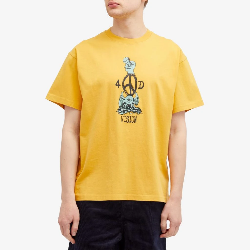 Brain Dead Brain Dead 4D Vision Totem T-Shirt 2
