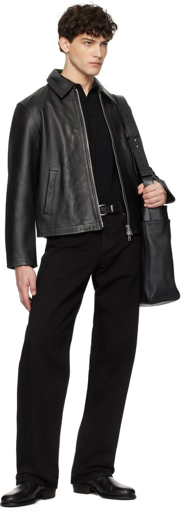 Sunflower Black Simple Belt 3