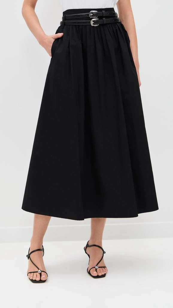 Pixie Market Thea Double Belted Skirt 1