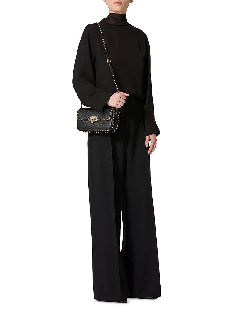 Valentino Rockstud Grainy Calfskin Shoulder Bag 2