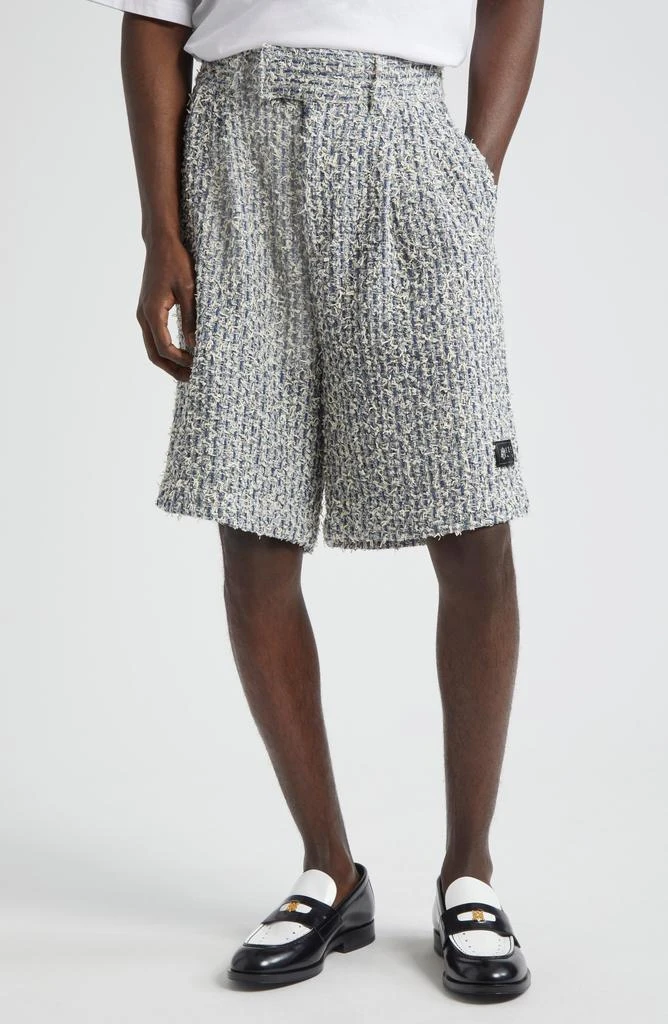 AMIRI Bouclé Tweed Skater Shorts