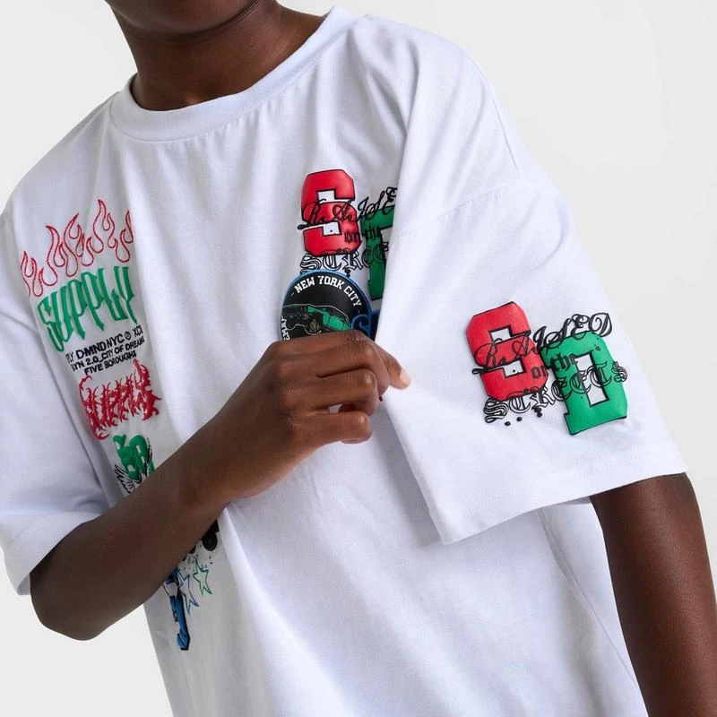 SUPPLY & DEMAND Kids' Supply & Demand Hela Patch T-Shirt 6